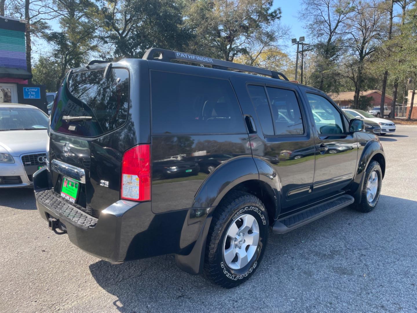 2007 BLACK NISSAN PATHFINDER S (5N1AR18U97C) with an 4.0L engine, Automatic transmission, located at 5103 Dorchester Rd., Charleston, SC, 29418-5607, (843) 767-1122, 36.245171, -115.228050 - Photo#6